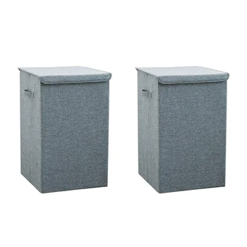 Cotton and Linen Laundry Basket with Lid Bathroom Laundry Basket Kitchen Storage Basket Household Folding Waterproof Laundry Bas
Cotton and Linen Laundry Basket with Lid Bathroom Laundry Basket Kitchen Storage Basket Household Folding Waterproof Laundry Bas