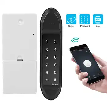 Password Lock RFID Electronic Lock Remote Password Bluetooth APP Card Induction for Android 4.3/ IOS 7.0 or Above door lock
Password Lock RFID Electronic Lock Remote Password Bluetooth APP Card Induction for Android 4.3/ IOS 7.0 or Above door lock