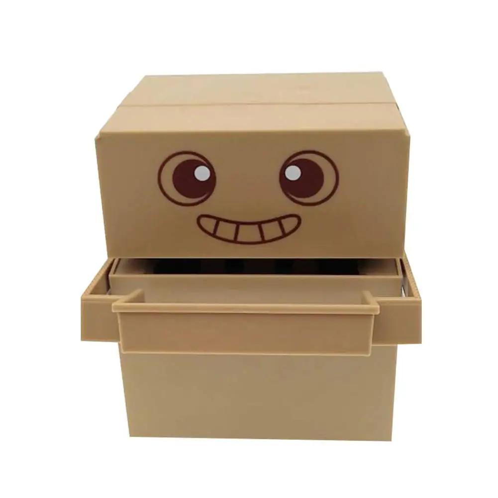 Electric Funny Paper Cute Carton Funny Eating Coin Money Storage Saving Box Piggy Bank Music Toy Gift
Electric Funny Paper Cute Carton Funny Eating Coin Money Storage Saving Box Piggy Bank Music Toy Gift