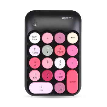 2.4GHz Wireless Numeric Keypad Numpad 18 Keys Small-size Digital Keyboard Mini for Accounting Teller Laptop Notebook Tablets
2.4GHz Wireless Numeric Keypad Numpad 18 Keys Small-size Digital Keyboard Mini for Accounting Teller Laptop Notebook Tablets