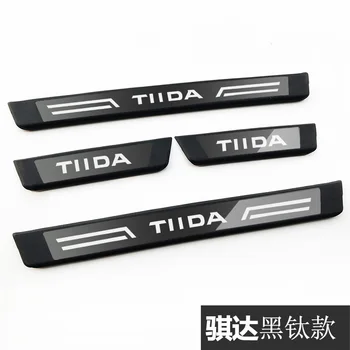 for Nissan Tiida 2014 2015 2016 20172018 2019 2020 stainless steel Plate Door Sill Welcome Pedal Car Styling Accessories 
for Nissan Tiida 2014 2015 2016 20172018 2019 2020 stainless steel Plate Door Sill Welcome Pedal Car Styling Accessories