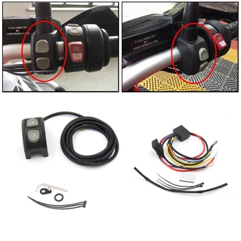 Motorcycle Fog Lights Wiring Harness Switch Control,Handbar Button Switch with Smart Relay for BMW R1200GS R1250GS / ADV F750GS 
Motorcycle Fog Lights Wiring Harness Switch Control,Handbar Button Switch with Smart Relay for BMW R1200GS R1250GS / ADV F750GS