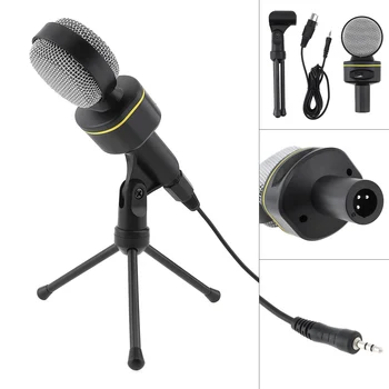 Portable Multifunctional Computer Capacitive Microphone for Meeting/Speech with Detachable Bracket 3 Pin Connection Wire
Portable Multifunctional Computer Capacitive Microphone for Meeting/Speech with Detachable Bracket 3 Pin Connection Wire
