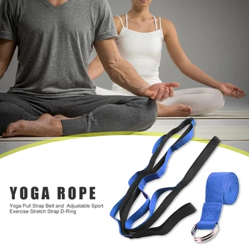 Lightweight Yoga Two-piece Rope Non-elastic 10 Loops Yoga Stretch Strap and D-ring Buckle Stretch Band for Pilates
Lightweight Yoga Two-piece Rope Non-elastic 10 Loops Yoga Stretch Strap and D-ring Buckle Stretch Band for Pilates