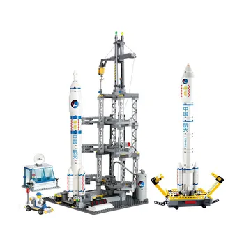 83001 822PCs Space Series Rocket Station Building Block Compatible Set Kids DIY Educational Bricks Toys Christmas Gift
83001 822PCs Space Series Rocket Station Building Block Compatible Set Kids DIY Educational Bricks Toys Christmas Gift