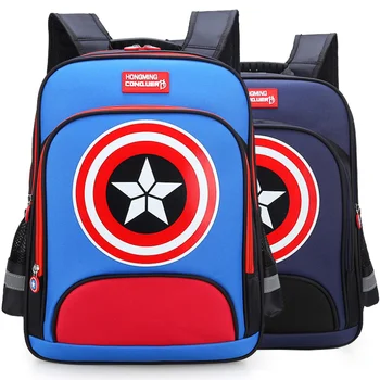Disney NEW Captain America Boy Girl Children Kindergarten School bag Teenager Schoolbags Kids Student Backpacks
Disney NEW Captain America Boy Girl Children Kindergarten School bag Teenager Schoolbags Kids Student Backpacks