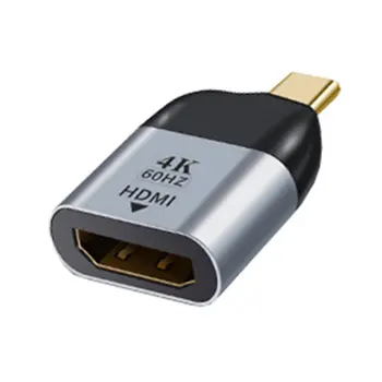 USB C to HDMI Adapter 4K Type C HDMI 2.0 Adaptor for MacBook for Huawei Mate P20/P30 Pro for Samsung Galaxy S9 S10
USB C to HDMI Adapter 4K Type C HDMI 2.0 Adaptor for MacBook for Huawei Mate P20/P30 Pro for Samsung Galaxy S9 S10