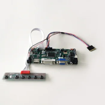 Fit B156RW01 LP156WD1 15.6" WLED notebook LCD panel 1600*900 VGA HDMI DVI LVDS 40Pins M.NT68676 screen controller board DIY kit
Fit B156RW01 LP156WD1 15.6" WLED notebook LCD panel 1600*900 VGA HDMI DVI LVDS 40Pins M.NT68676 screen controller board DIY kit