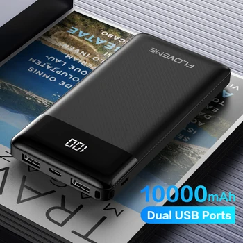 FLOVEME 10000mah Mobile power bank LED Power digital display for iphone 11 PRO MAX huawei P40 pro for phone and flatbed Charge
FLOVEME 10000mah Mobile power bank LED Power digital display for iphone 11 PRO MAX huawei P40 pro for phone and flatbed Charge