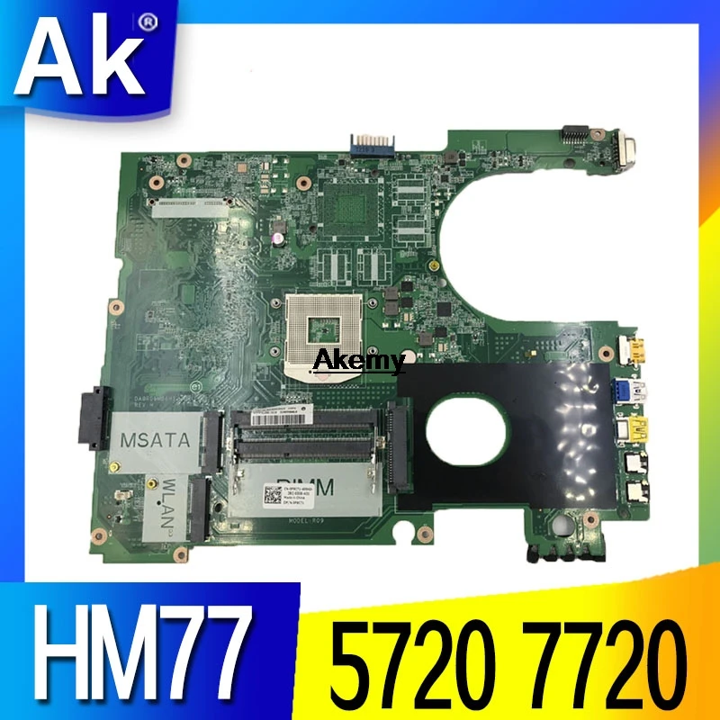 FOR DELL High Quality 0F9C71 CN-0F9C71 Motherboard Inspion 5720 N5720 Laptop Motherboard DA0R09MB6H1 HM77 PGA989
FOR DELL High Quality 0F9C71 CN-0F9C71 Motherboard Inspion 5720 N5720 Laptop Motherboard DA0R09MB6H1 HM77 PGA989