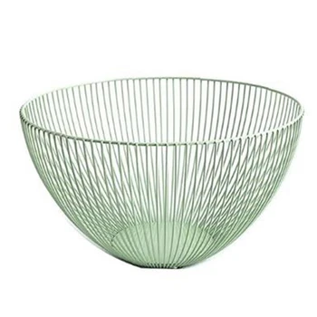 10 Inch Metal Wire Fruit Basket Round Storage Baskets for Bread,Fruit,Snacks,Candy,Households Items
10 Inch Metal Wire Fruit Basket Round Storage Baskets for Bread,Fruit,Snacks,Candy,Households Items