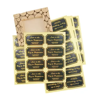 800 Pcs/lot Lovely Black Golden Hand Made Sealing sticker Gold Wedding Stickers Candy Gift Boxes Labels Adhesive sticker
800 Pcs/lot Lovely Black Golden Hand Made Sealing sticker Gold Wedding Stickers Candy Gift Boxes Labels Adhesive sticker