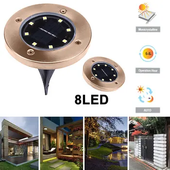 Ground Lamp Disk Lights Buried Light Durable Eco-Friendly Solar 8 LED IP65 Street Path Way Outdoor Gutter Garden Decking
Ground Lamp Disk Lights Buried Light Durable Eco-Friendly Solar 8 LED IP65 Street Path Way Outdoor Gutter Garden Decking
