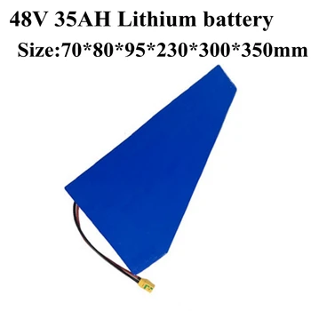 Lithium Battery Triangle 48v 35ah Lithium Ion Battery Pack with Bag for 1000w 2000w Electric Bike Bicycles Golf Car Tricycle
Lithium Battery Triangle 48v 35ah Lithium Ion Battery Pack with Bag for 1000w 2000w Electric Bike Bicycles Golf Car Tricycle