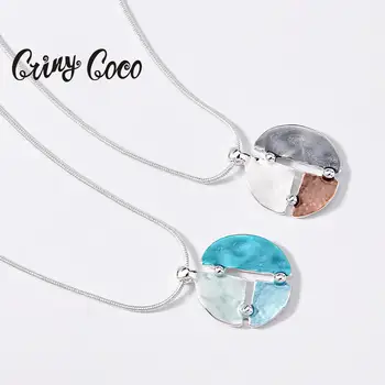Cring Coco 2020 New Design Geometric Pendants Necklaces Women's Trendy Snake Chains Choker Necklace Girl Valentine's Day Gifts
Cring Coco 2020 New Design Geometric Pendants Necklaces Women's Trendy Snake Chains Choker Necklace Girl Valentine's Day Gifts