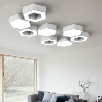 Modern Honeycomb Geometric LED Ceiling Lights for Living Room Ceiling Lights Bedroom Home Lighting Fixture Living Room Lampara 
Modern Honeycomb Geometric LED Ceiling Lights for Living Room Ceiling Lights Bedroom Home Lighting Fixture Living Room Lampara