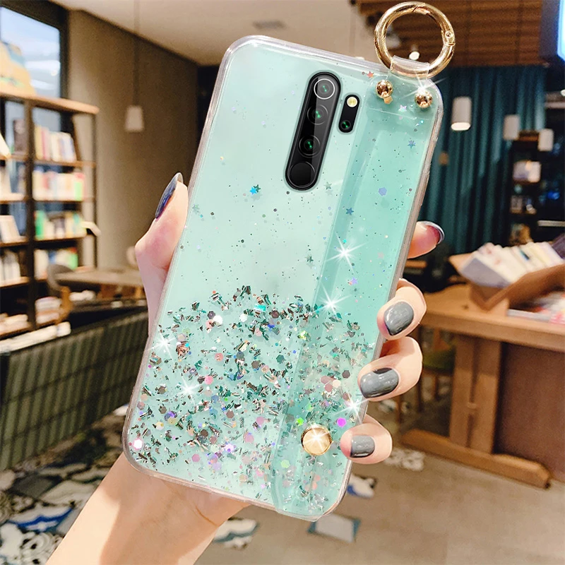 Ultra-thin Bling Glitter Wristband Silicone Phone Case For Xiaomi Redmi Note 9 8 7 Mi 10 9 T 8 Lite F2 Pro Luxury Lanyard Cover
Ultra-thin Bling Glitter Wristband Silicone Phone Case For Xiaomi Redmi Note 9 8 7 Mi 10 9 T 8 Lite F2 Pro Luxury Lanyard Cover