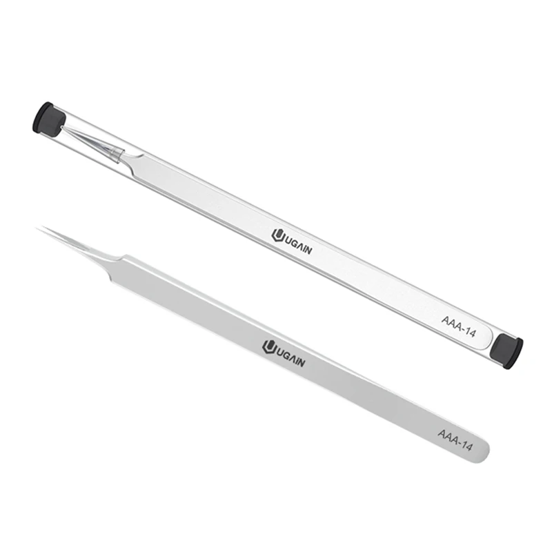 Metal anti-static straight tip tweezers sharp point Lengthen precision welding electronic ESD tweezers for soldering smd tools
Metal anti-static straight tip tweezers sharp point Lengthen precision welding electronic ESD tweezers for soldering smd tools