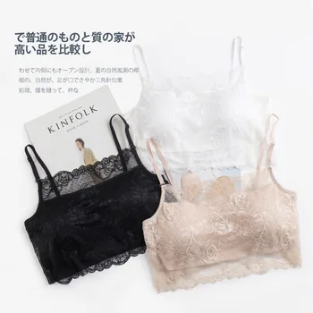 Real Silk Tube Top Camisole Non-Steel Ring Bra with Pad Lace Mulberry Silk Surface Anti-Exposure Material Wrap-around Underwear
Real Silk Tube Top Camisole Non-Steel Ring Bra with Pad Lace Mulberry Silk Surface Anti-Exposure Material Wrap-around Underwear