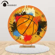 Allenjoy Basketball Boy's Birthday Background Photozone Birthday Party Round backdrop player sport Carnival Cover Decoration
Allenjoy Basketball Boy's Birthday Background Photozone Birthday Party Round backdrop player sport Carnival Cover Decoration