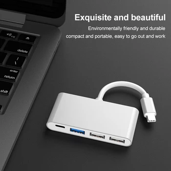 High speed HUB Type-C 4 In 1 USB2.0 With PD Fast Charging Data Transmission usb hub ноутбук планшет флешка Планшеты أجهزة الكمب
High speed HUB Type-C 4 In 1 USB2.0 With PD Fast Charging Data Transmission usb hub ноутбук планшет флешка Планшеты أجهزة الكمب