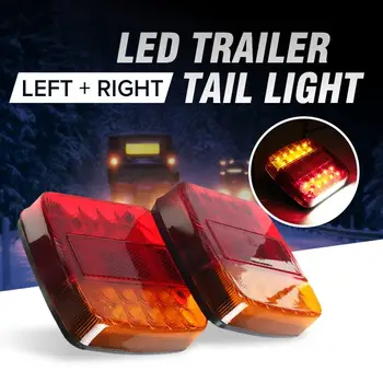 2X LED Car Truck Tail Light Taillights Rear Brake Lamp License Plate Light Signal for Trailer Caravans UTE Campers ATV Boats
2X LED Car Truck Tail Light Taillights Rear Brake Lamp License Plate Light Signal for Trailer Caravans UTE Campers ATV Boats
