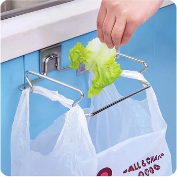 2 Packs Stainless Steel Trash Bag Holder for Kitchen Cabinets Doors and Cupboards Portable Garbage Tray Holder
2 Packs Stainless Steel Trash Bag Holder for Kitchen Cabinets Doors and Cupboards Portable Garbage Tray Holder