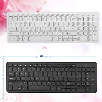Stylish Anti-slip Comfortable USB 2.0 Wired Keyboard Computer/Laptop Accessory for Windows 7/8/10/XP/Vista or Higher Version
Stylish Anti-slip Comfortable USB 2.0 Wired Keyboard Computer/Laptop Accessory for Windows 7/8/10/XP/Vista or Higher Version