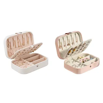 2020 Korean Version Double-Layer Jewelry Box Earring Ring Necklace Bracelet Storage Box Artificial Leather Display Cabinet
2020 Korean Version Double-Layer Jewelry Box Earring Ring Necklace Bracelet Storage Box Artificial Leather Display Cabinet