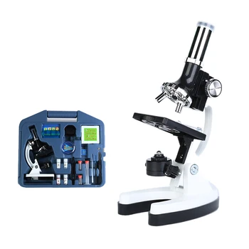 120X-1200X 52-Pcs Kids Beginner Microscope STEM Kit with Metal Body Microscope, Plastic Slides, LED Light and Carrying Box (M30-
120X-1200X 52-Pcs Kids Beginner Microscope STEM Kit with Metal Body Microscope, Plastic Slides, LED Light and Carrying Box (M30-
