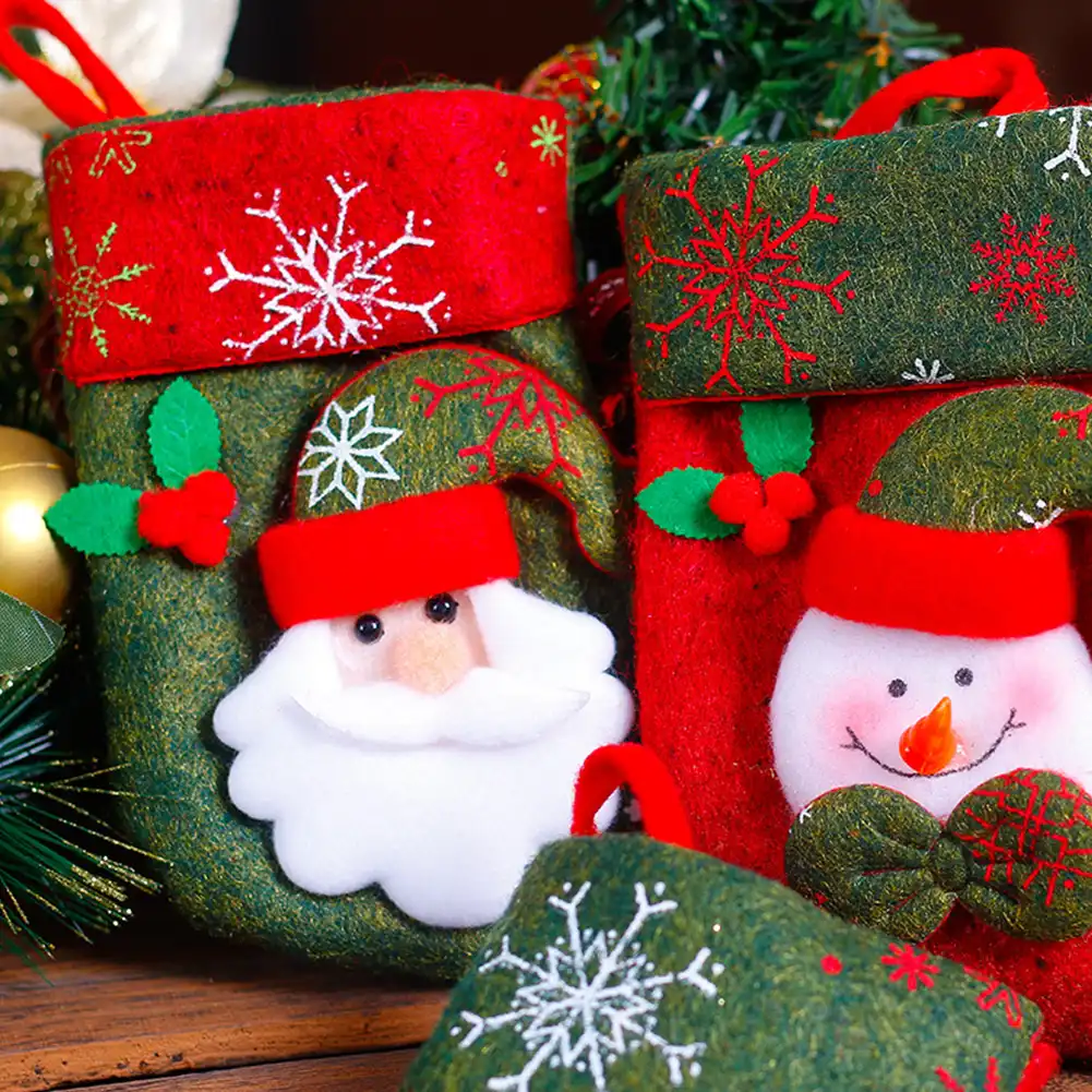 tree decorations diy home socks pendant christmas