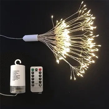 Remote control 8 patterns copper wire lamp string dandelion flower lamp 120 lamps 2 wires 2 lamps 3 sets of 20 warm white
Remote control 8 patterns copper wire lamp string dandelion flower lamp 120 lamps 2 wires 2 lamps 3 sets of 20 warm white