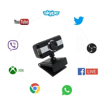 HD 1080P Webcam with Mic Pc Desktop laptop веб камера Mini Computer Webcamera Cam Video Online Class Live Broadcast
HD 1080P Webcam with Mic Pc Desktop laptop веб камера Mini Computer Webcamera Cam Video Online Class Live Broadcast