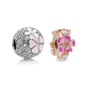 Free Shipping Daisy Cherry Blossom Peach Blossom Charms Beads Fit Pandora Bracelets & Necklaces DIY Making Jewelry Accessories
Free Shipping Daisy Cherry Blossom Peach Blossom Charms Beads Fit Pandora Bracelets & Necklaces DIY Making Jewelry Accessories