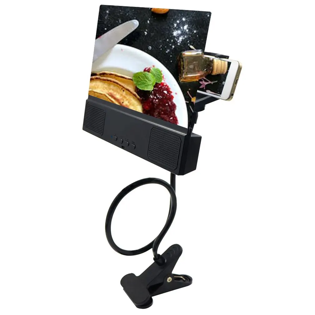 12 inch 3D HD Phone Screen Amplifier Magnifier Movie Video Projector with Bluetooth Spearker Photo Frame Mobile Power
12 inch 3D HD Phone Screen Amplifier Magnifier Movie Video Projector with Bluetooth Spearker Photo Frame Mobile Power