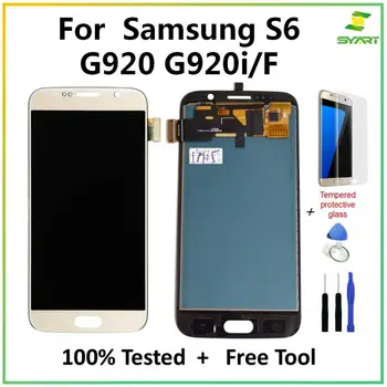 TFT For Samsung Galaxy S6 G920 TFT LCD Display Touch Screen Digitizer Assembly For Samsung Galaxy S6 G920A G920P LCD Screen
TFT For Samsung Galaxy S6 G920 TFT LCD Display Touch Screen Digitizer Assembly For Samsung Galaxy S6 G920A G920P LCD Screen