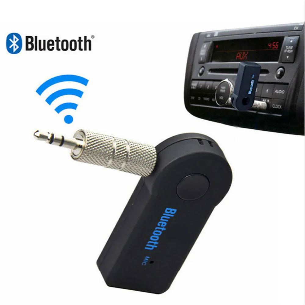 Фото Автомобильный музыкальный аудиоприемник Bluetooth подходит для беспроводной Aux 3 5 мм