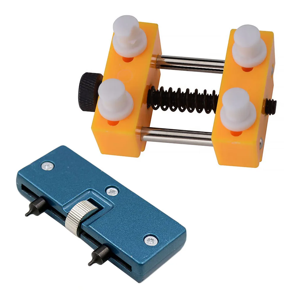 2pcs/set Remover Opener Manual Watch Holder Press Watchmaker Repair Tool Adjustable Case Back
2pcs/set Remover Opener Manual Watch Holder Press Watchmaker Repair Tool Adjustable Case Back