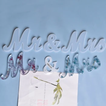 MR&MRS Words Listed Casting Silicone Mould DIY Crafts Hanging Pendant Making Tools Crystal Epoxy Resin Mold
MR&MRS Words Listed Casting Silicone Mould DIY Crafts Hanging Pendant Making Tools Crystal Epoxy Resin Mold