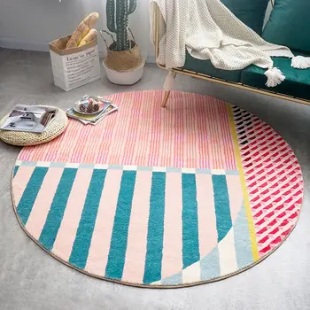Fresh Round Carpet Living Room Home Decor Round Rug Computer Chair Fluffy Rug Soft Bedroom Carpet Entrance/Hallway Doormat
Fresh Round Carpet Living Room Home Decor Round Rug Computer Chair Fluffy Rug Soft Bedroom Carpet Entrance/Hallway Doormat