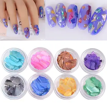 12 Color/Set Nail Sticker Ultra-thin Shell Pie Abalone Crush Multicolored Pieces Nail Patch Decoration Sequins TSLM1
12 Color/Set Nail Sticker Ultra-thin Shell Pie Abalone Crush Multicolored Pieces Nail Patch Decoration Sequins TSLM1