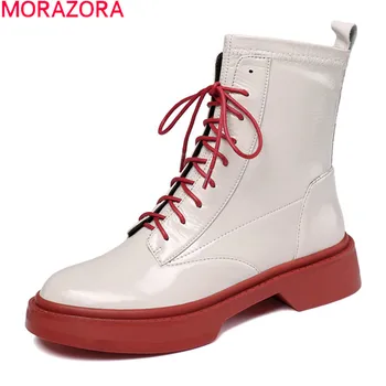 MORAZORA 2020 New arrival women boots high quality sheepskin ladies shoes comfortable low heel round toe ankle boots
MORAZORA 2020 New arrival women boots high quality sheepskin ladies shoes comfortable low heel round toe ankle boots