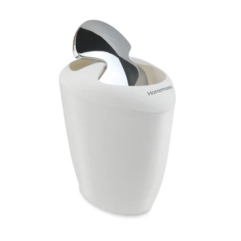 6.5L Flip Trash Can Waste Container Garbage Can With 30pcs Transparent Trash Bags Bathroom Trash Can
6.5L Flip Trash Can Waste Container Garbage Can With 30pcs Transparent Trash Bags Bathroom Trash Can