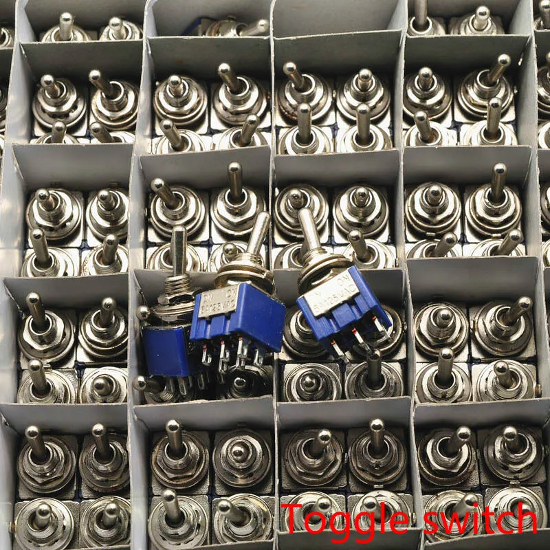 10 sets/package 1 package Toggle switch MTS-103 ON / OFF Mini switch lever switch blue
10 sets/package 1 package Toggle switch MTS-103 ON / OFF Mini switch lever switch blue