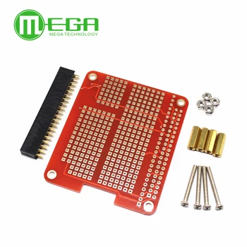 DIY Proto HAT Shield for Raspberry Pi 3 and Raspberry Pi 2 Model B / B+ / A+ ( Red)
DIY Proto HAT Shield for Raspberry Pi 3 and Raspberry Pi 2 Model B / B+ / A+ ( Red)