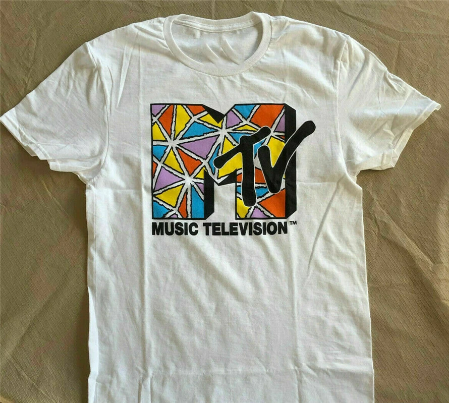 Новая футболка Mtv в винтажном стиле оригинальная классическая мужская Размеры