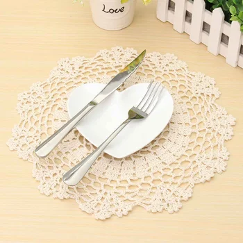 12-Round-Handmade-Crochet-Doilies-Lace-Flower-Tablecloth-Cotton-Doily-Placemats-Table-Cover-Mat-Coasters-Home-Decor