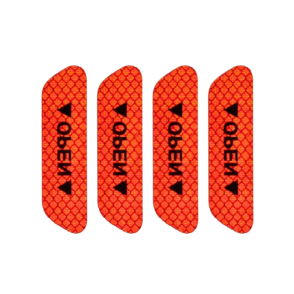 4 Pcs Car Door Sticker Safety Warning Mark Waterproof Motorcycle Bike Helmet Strip Stickers Open High Reflective Sticker
4 Pcs Car Door Sticker Safety Warning Mark Waterproof Motorcycle Bike Helmet Strip Stickers Open High Reflective Sticker