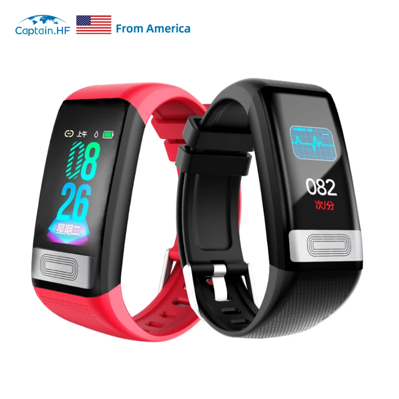 Captain HF Smart Bracelet ECG+HRV Blood Pressure Heart Rate Monitor for iOS Android OS Fitness Bracelet
Captain HF Smart Bracelet ECG+HRV Blood Pressure Heart Rate Monitor for iOS Android OS Fitness Bracelet