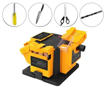 Multifunction Electric Knife Sharpener Drill Bit Scissors Cutter Grinding Tool Drill Sharpening Machine Power Grinding Whetstone
Multifunction Electric Knife Sharpener Drill Bit Scissors Cutter Grinding Tool Drill Sharpening Machine Power Grinding Whetstone